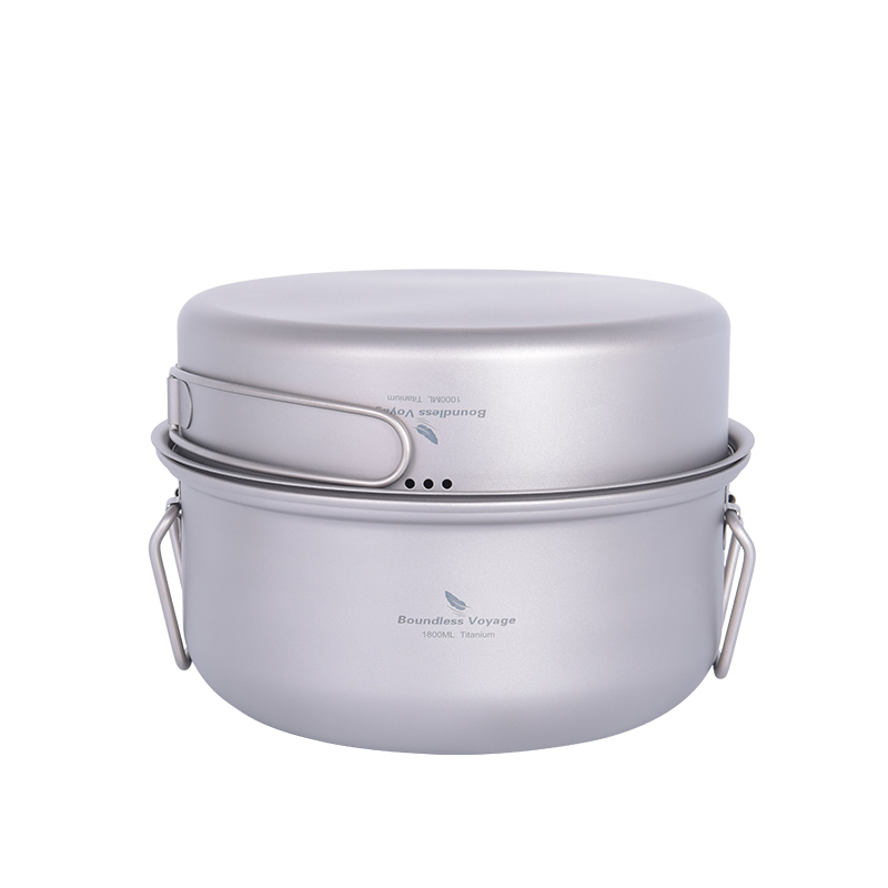 Camping Cooking Sets - Набор походной посуды Boundless Voyage Titanium