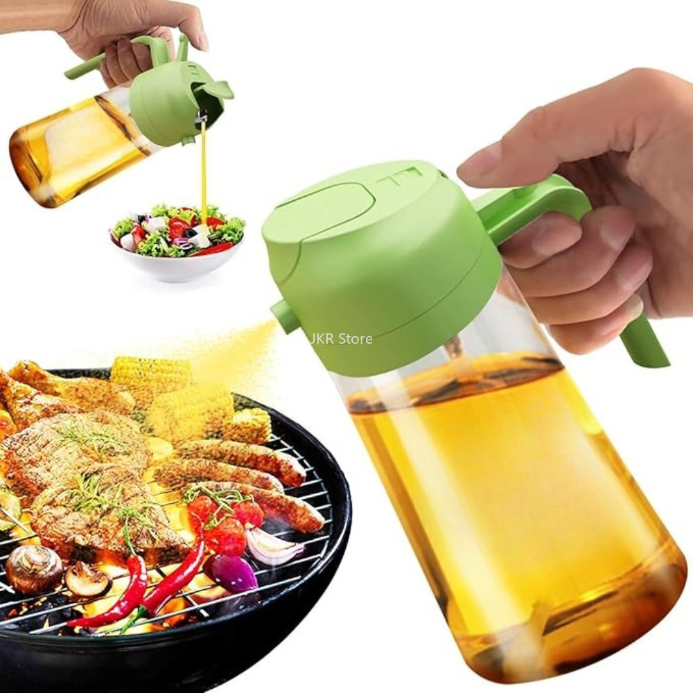 Camping Cooking Area - Бутылка-распылитель для оливкового масла 2-в-1, большой