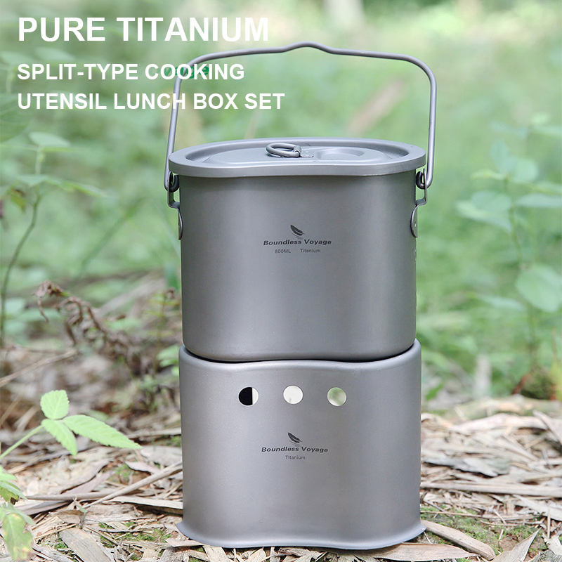 Camping Cooking Box Set - Набор кухонных принадлежностей разделенного типа из