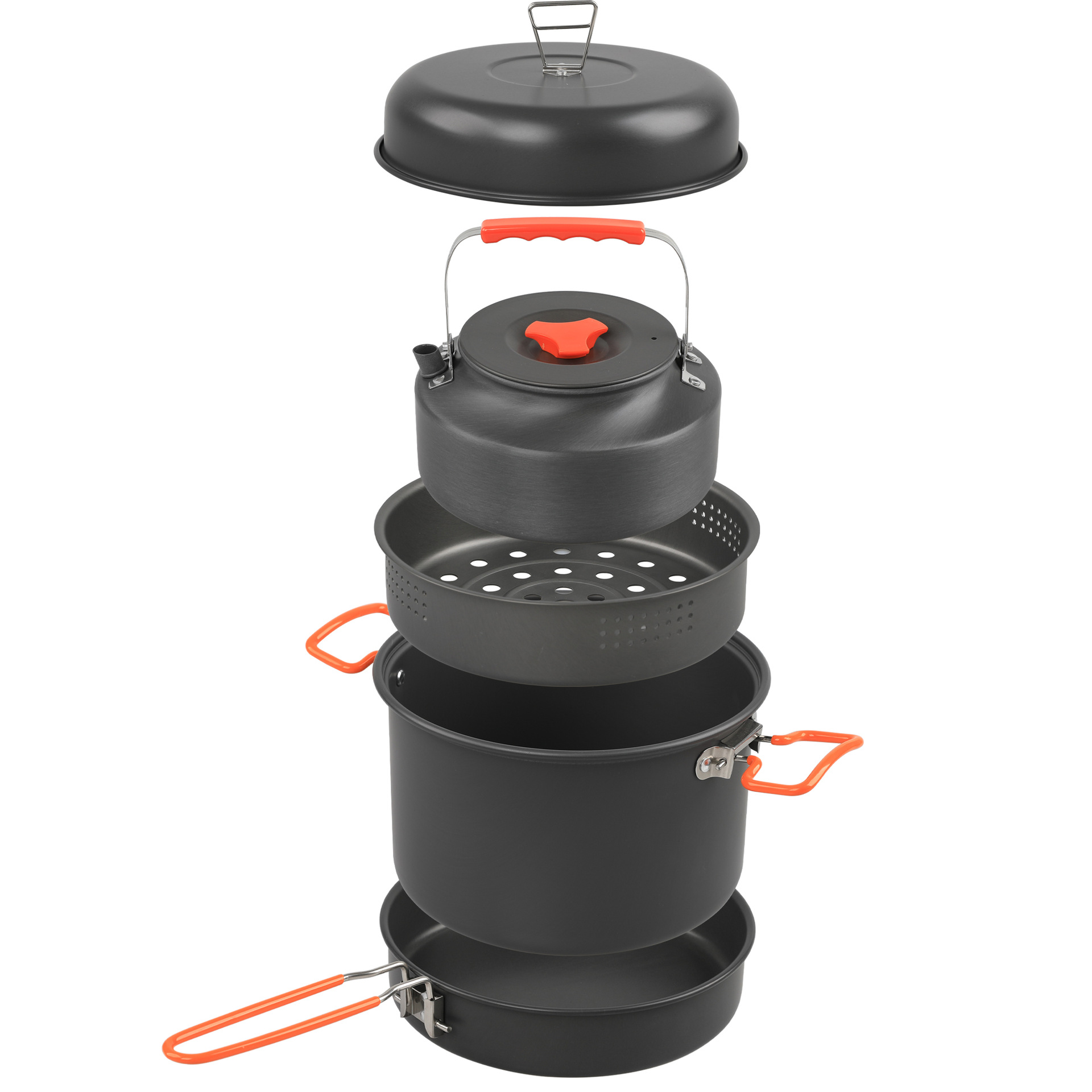 Camping Cooking Sets - Набор посуды для открытого воздуха, чайник,