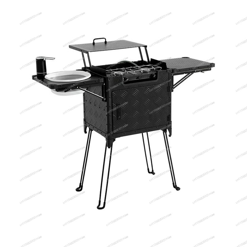 Camping Cooking Box Set - Портативный складной кухонный набор для кемпинга