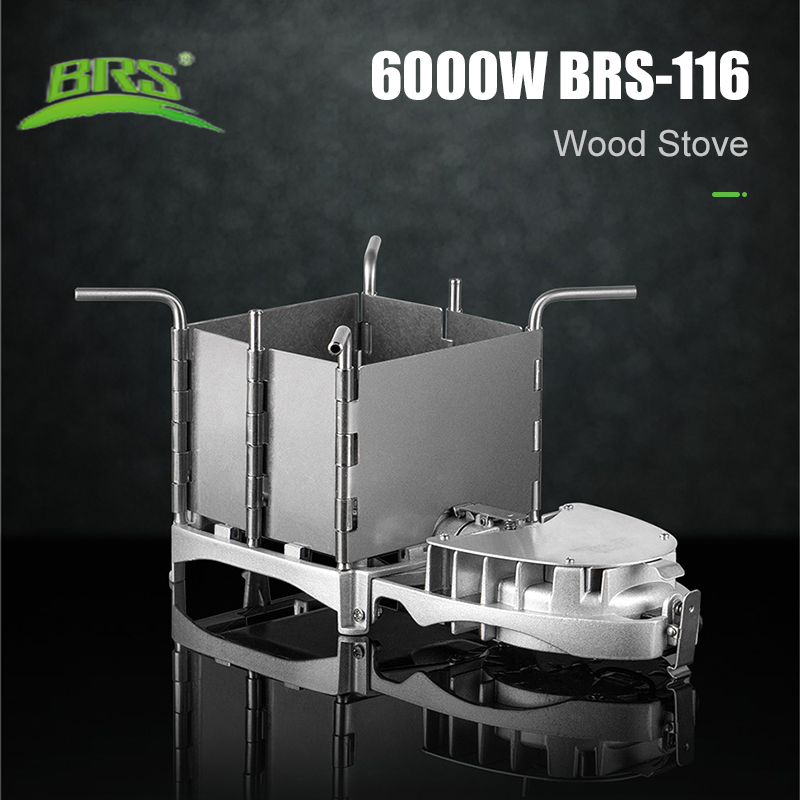 Camping Cooking Top - Складная легкая деревянная печь BRS 6000