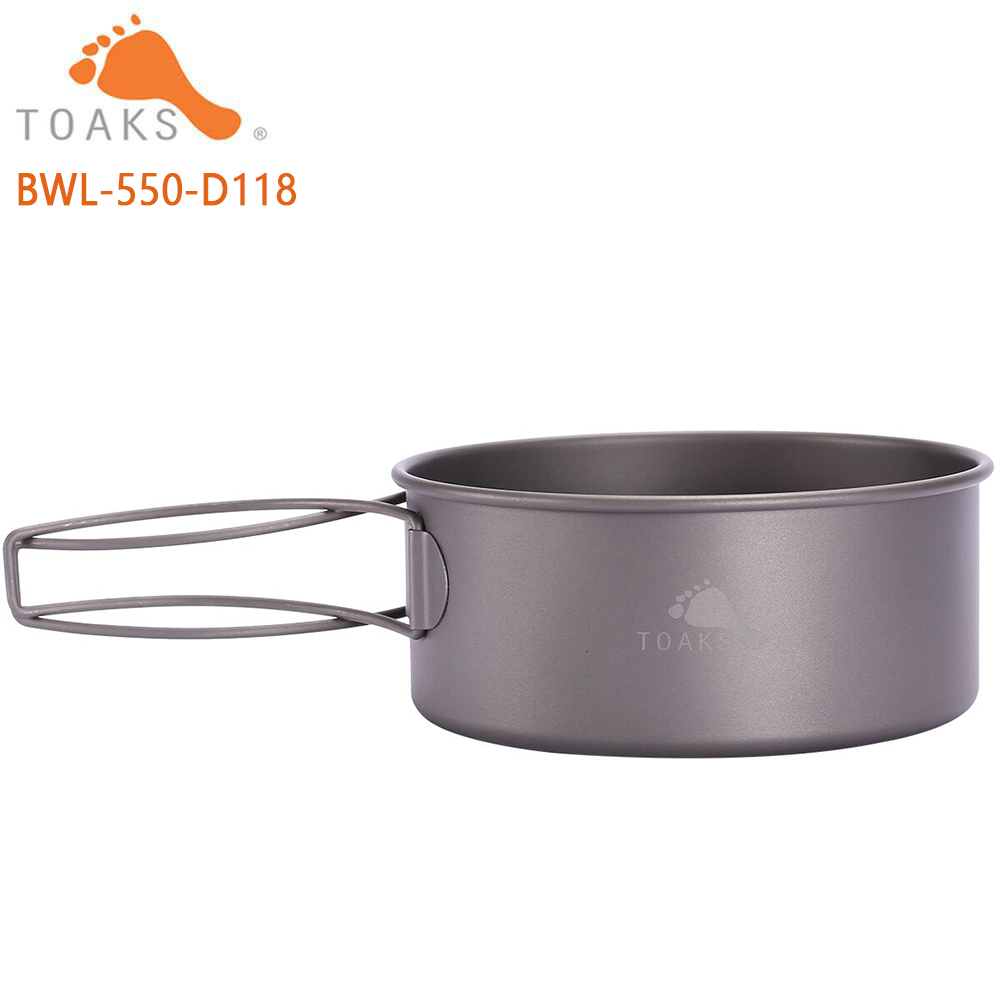Походная титановая миска TOAKS – обзор и цена Camping Cooking Set Lightweight