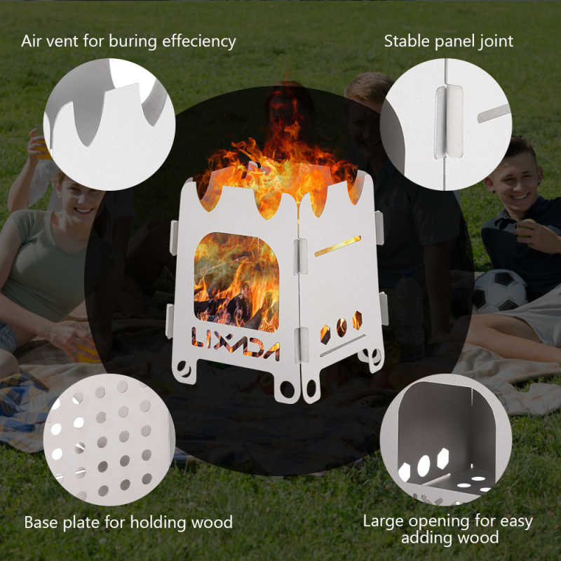 Портативная Ультралегкая Склад – обзор и цена Camping Cooking Top