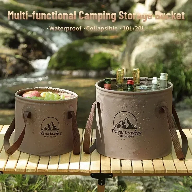 Складное портативное ведро 5/1 – обзор и цена Camping Cooking Cover