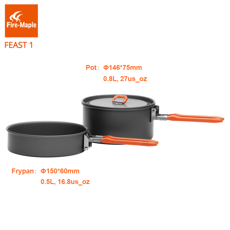 Огонь Клен праздник 1 Открытый – обзор и цена Camping Cooking Box Set