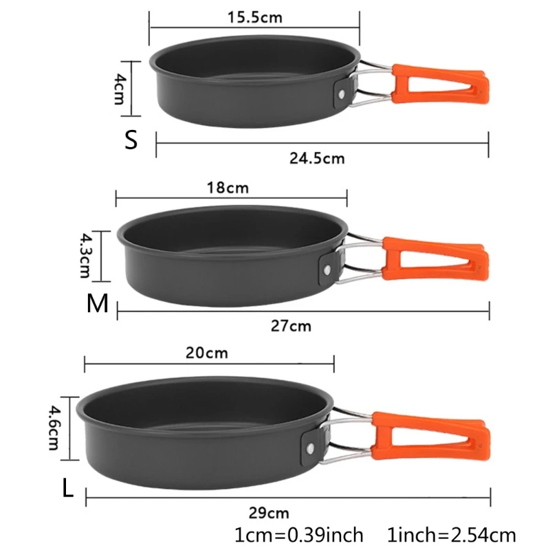 Портативная сковорода с сумкой – обзор и цена Camping Cooking Set Lightweight