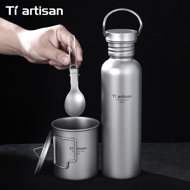 Набор титановой посуды Tiartis – обзор и цена Camping Cooking Set Lightweight