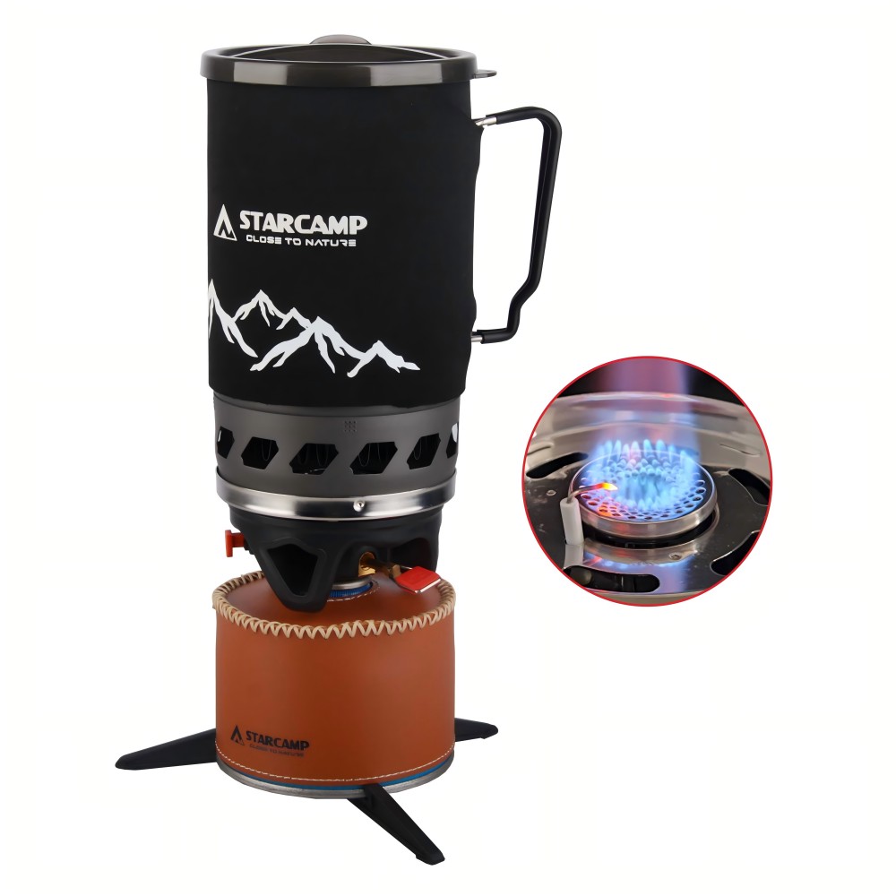 STARCAMP 1400 мл уличная газов – обзор и цена Camping Cooking No Gas