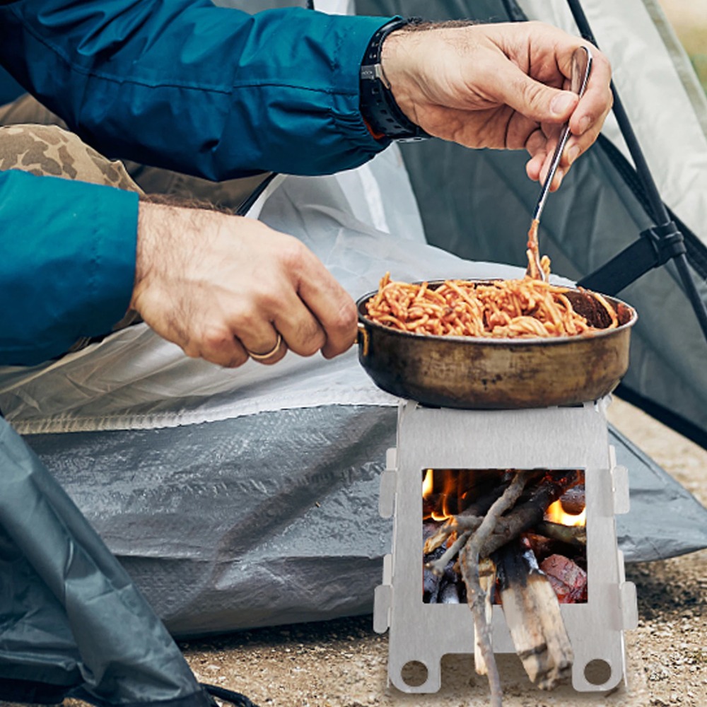 Кемпинговая печь, дровяная печ – обзор и цена Camping Cooking Windshield