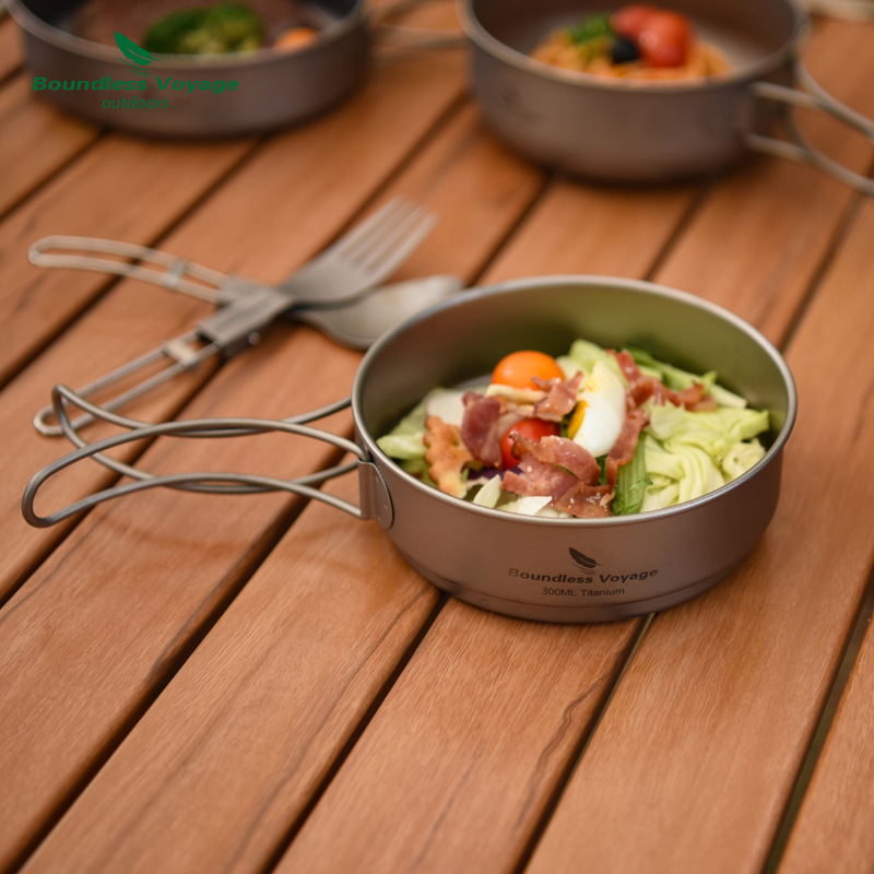 Набор кастрюль со складной руч – обзор и цена Camping Cooking Set Lightweight