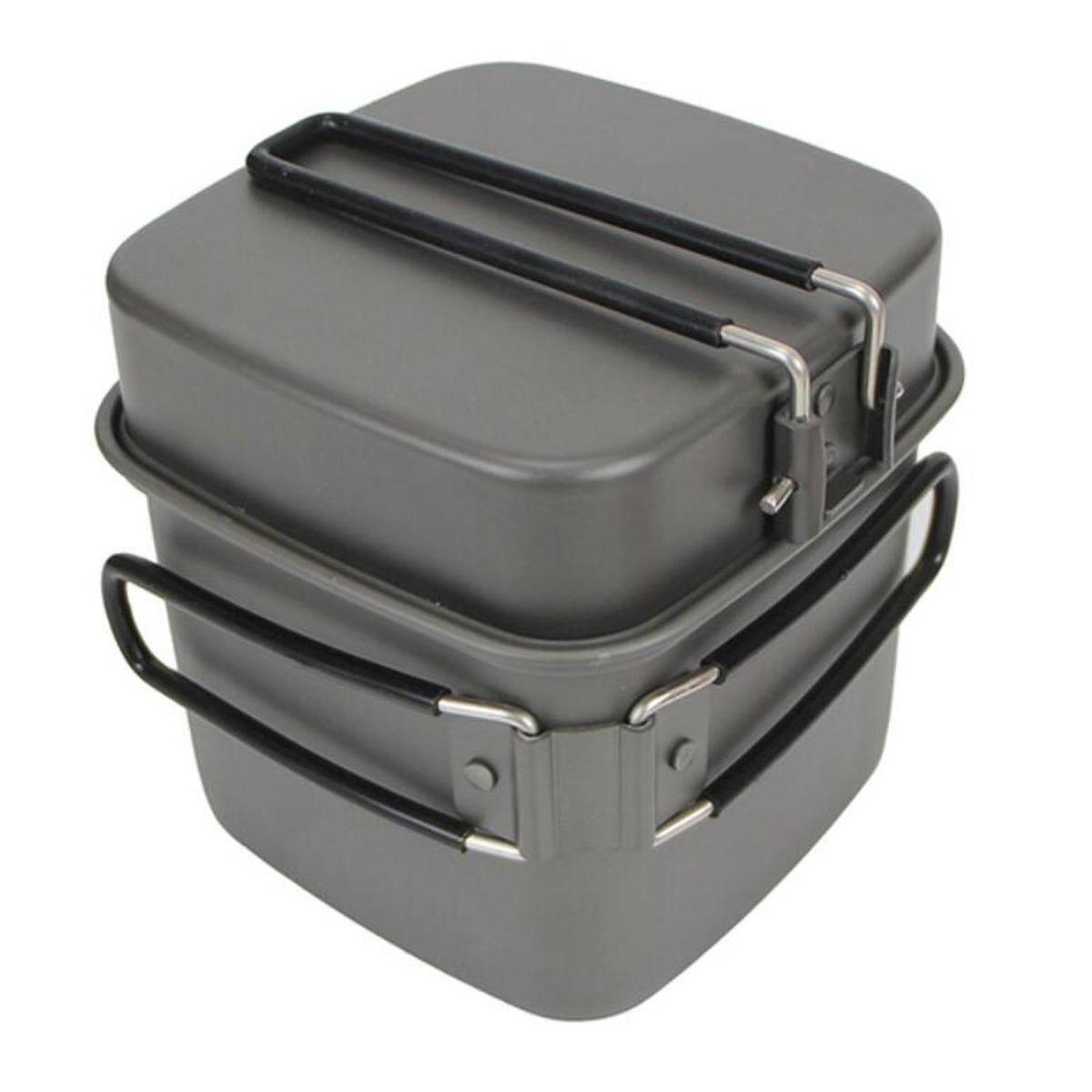 Набор походной посуды: легкая  – обзор и цена Camping Cooking Set Lightweight