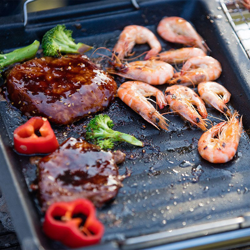 Уличная толстая квадратная ско – обзор и цена Camping Cooking Gear