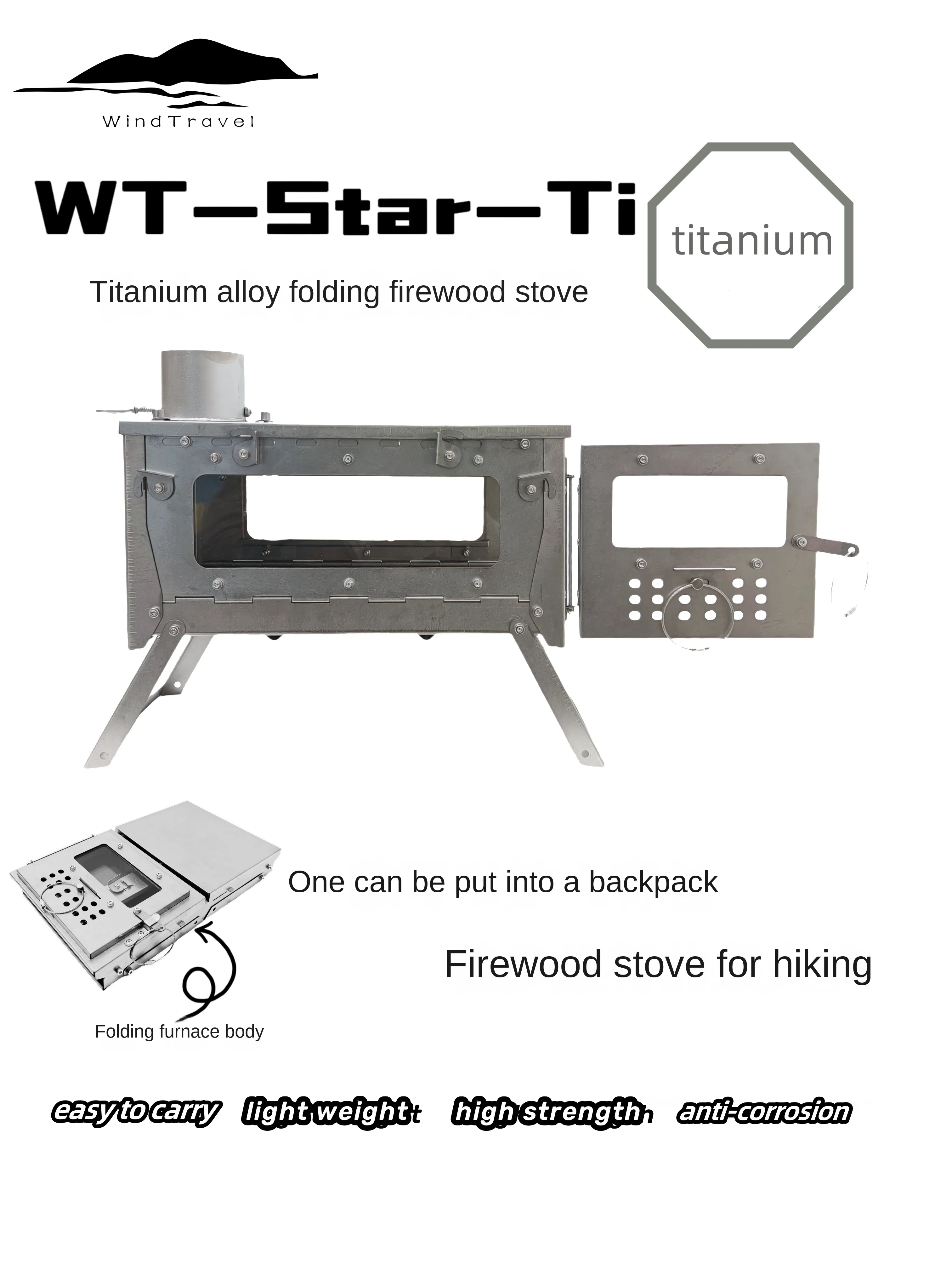 Складная печь из титанового сп – обзор и цена Camping Cooking Drawer