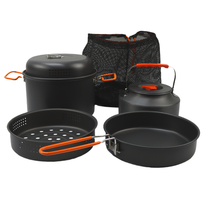 Набор посуды для открытого воз – обзор и цена Camping Cooking Sets