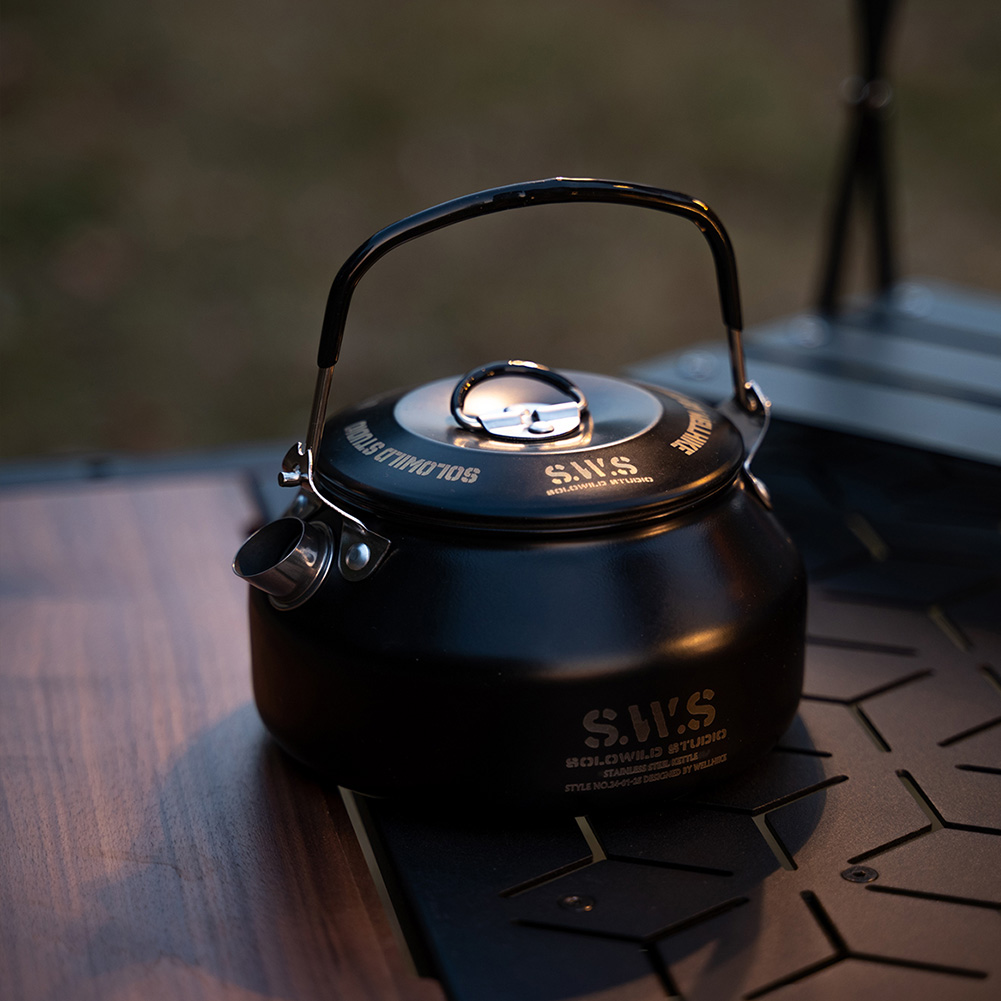 0,8 л уличный походный чайник  – обзор и цена Camping Cooking Set Lightweight