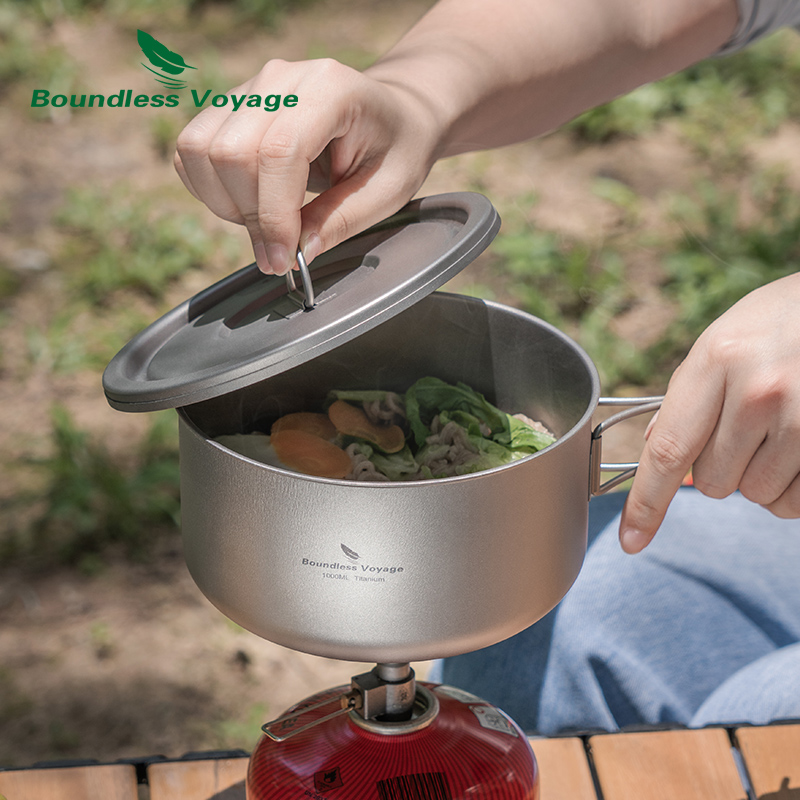 Титановая походная кастрюля Bo – обзор и цена Camping Cooking Gear