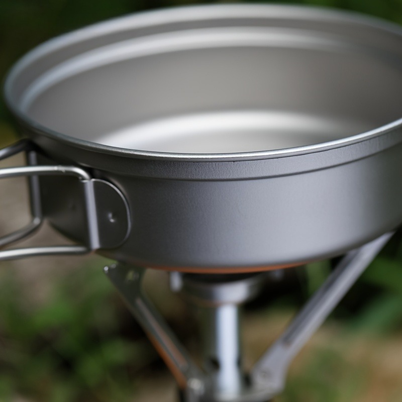 Набор посуды из чистого титана – обзор и цена Camping Cooking Set Lightweight