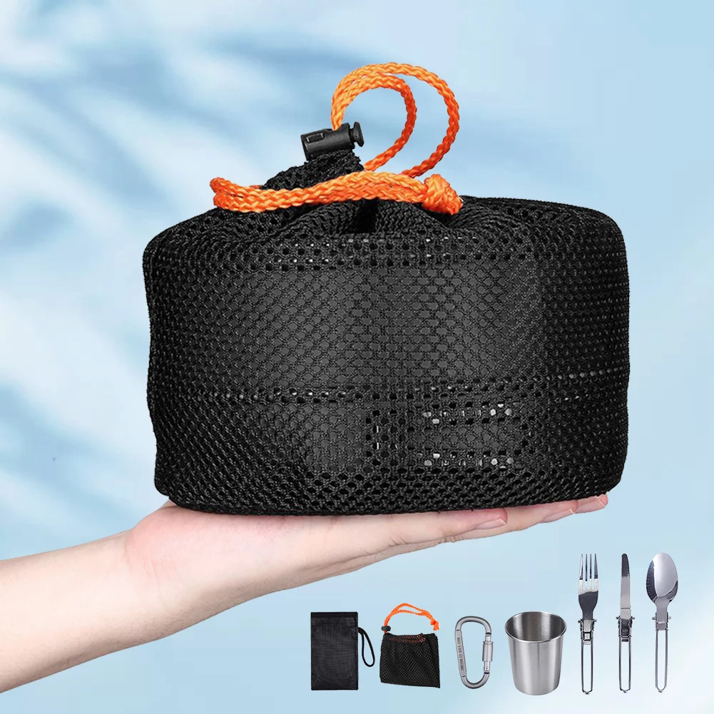 Набор походной посуды: чайник, – обзор и цена Camping Cooking Set Lightweight