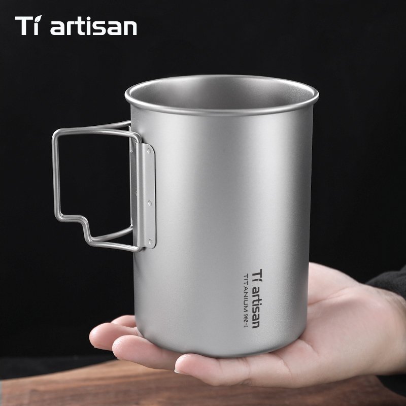 Титановая складная кружка Tiar – обзор и цена Camping Cooking Set Lightweight