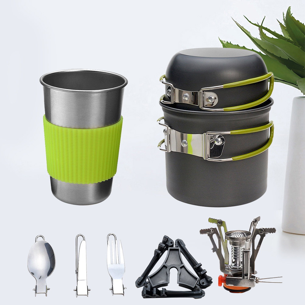 Набор походной посуды для кемп – обзор и цена Camping Cooking Sets