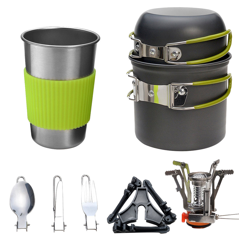 Набор походной посуды для кемп – обзор и цена Camping Cooking Sets